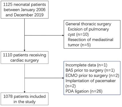 Association Between Preoperative Factors and In-hospital Mortality in Neonates After Cardiac Surgery in China